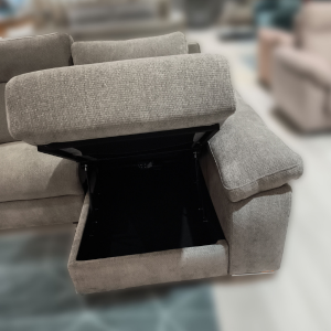 Chaiselongue con arcón