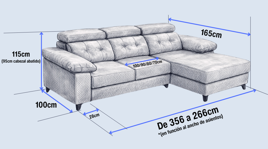 medidas chaiselongue flavio