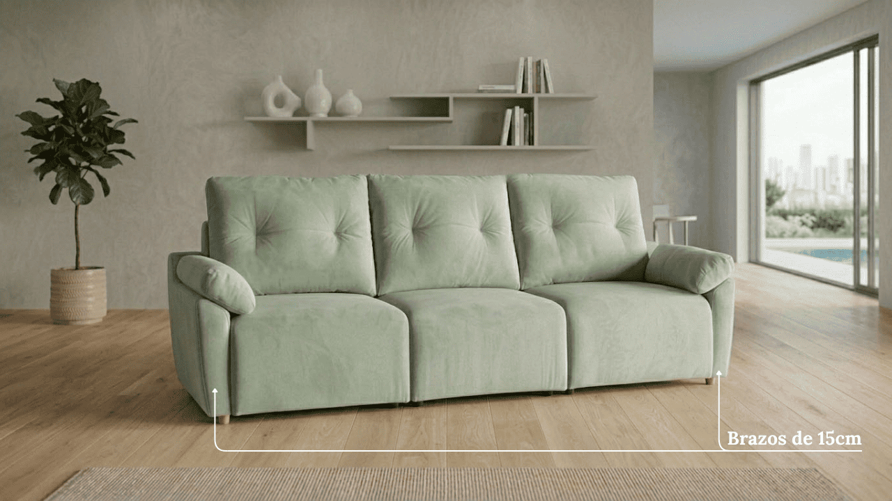 sdofa con poco fondo premium sofa